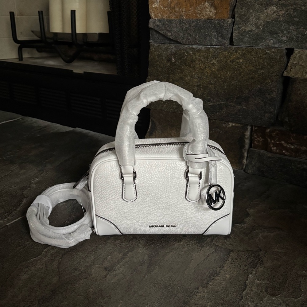NWT Michael Kors Thompson XS Extra Small Leather Satchel Crossbody Bag